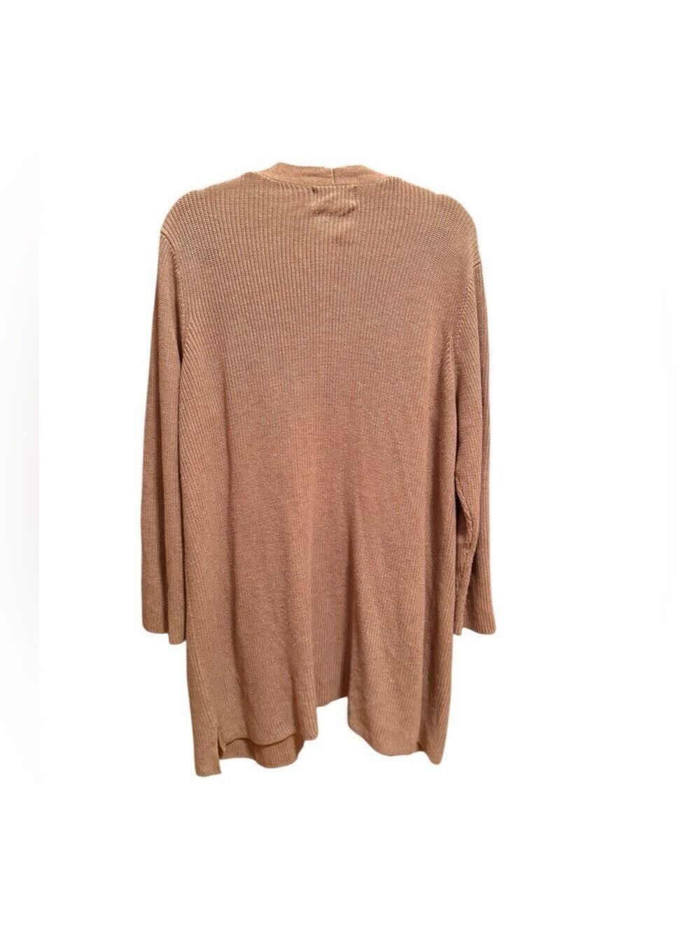 Old Navy Tan Cardigan Open Front - Picture 2 of 4